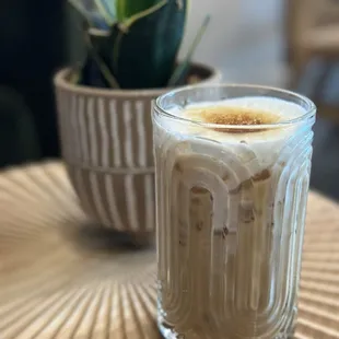 Crème Brûlée Latte