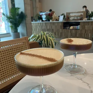 Pumpkin Sake Espresso Martini