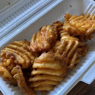 Seasoned Waffle Fries