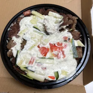 Lamb Bowl (amazing and highly recommend!)