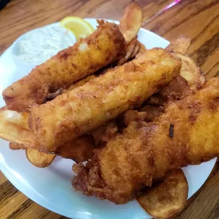 Friday/Saturday fish and chips