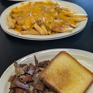 Brisket and Chili Cheese Fries