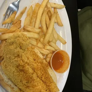 Catfish and fries