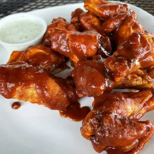Bar-b-que Chipotle Wings!