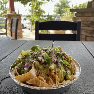 Loaded nachos!