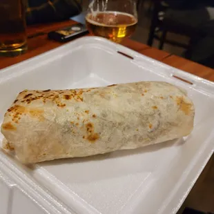 Carne asada burrito