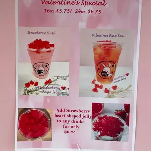 Valentines Day Specials