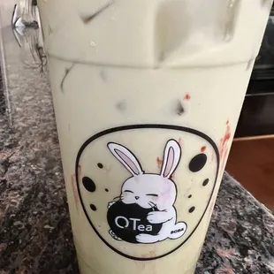 Strawberry Matcha Latte