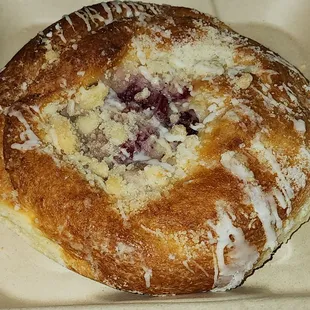 Cherry danish--so good!