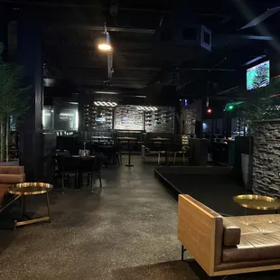 the interior of a restaurant