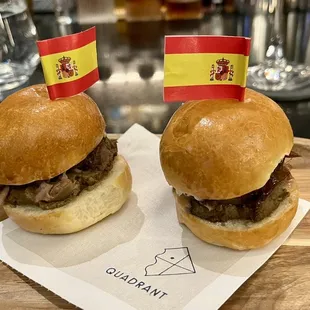 Duck confit slider