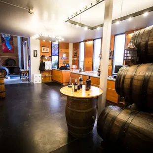 A glimpse inside our tasting room.