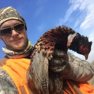 The first pheasant ever