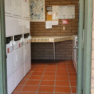 Laundry room at front clubhouse.
