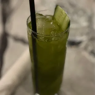 Forgot the name but this drink was spicy!