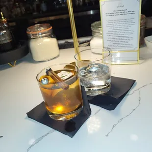 Fireside oldfashioned