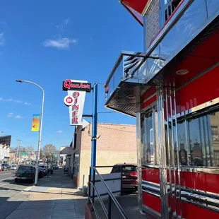 a view of the outside of the restaurant