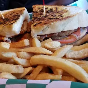 Panini Sandwich with Chicken Tenders