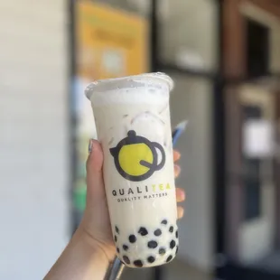 Jasmine milk tea