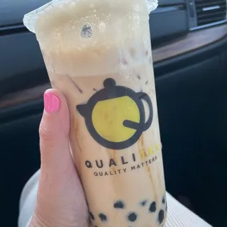 Brown Sugar Milk Tea (With Boba)