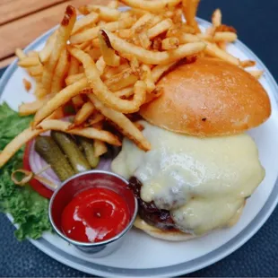 French Onion Burger