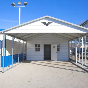 Carport with Storage