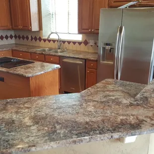 The look of Granite without the high price!