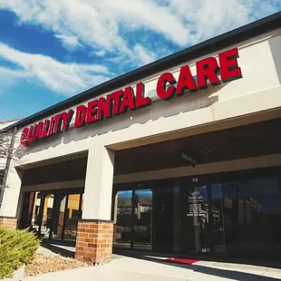 Welcome to Quality Dental Care.