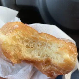 Perfectly fresh yeast donut