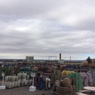 Massive pottery selection