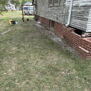 the side of a house