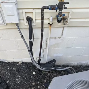 the outside of a home