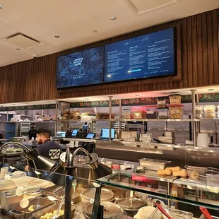 interior, sushi and sashimi