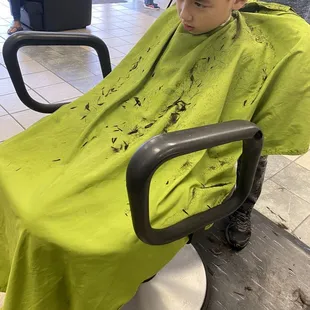 Thank you for the awesome haircut!