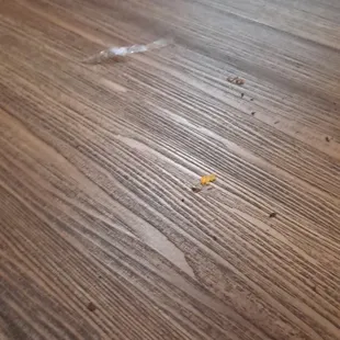 Dirty floors