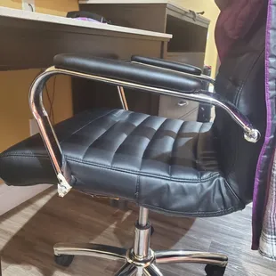 Taped together chair