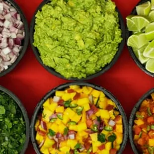 Our salsas are home made.