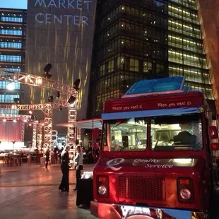 QFS serving at The World Market Center