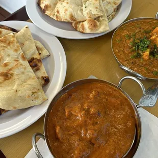 Mango curry  Muttar paneer
