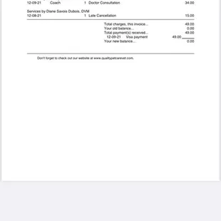 Underhanded cancellation fee.