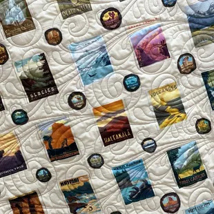Windswept quilting