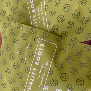 3.5 Grams Cannabis Flower packages