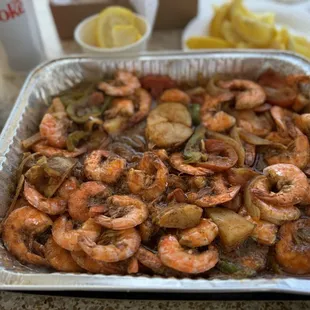 Shrimp and Veggie Tray