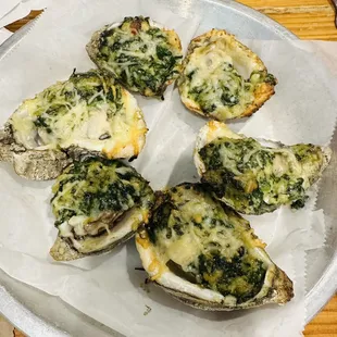 Oysters Rockefeller