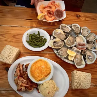 oysters, shellfish, oysters and mussels, mussels, food