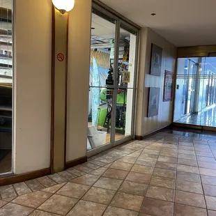 Front side of the showroom. Rental side closer to street.
