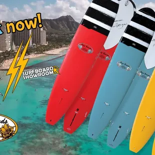 Surftech Donald Takayama &quot;In the Pink&quot; models available! Free leash or traction as well as 20% off accessories with new board purchases!