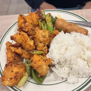 Fish with Dry Red Peppers