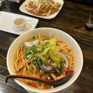 Coconut Noodle Soup, Pad Thai