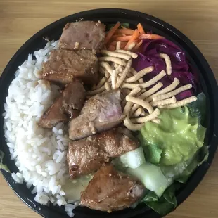 Special Lenten Menu: Tuna bowl